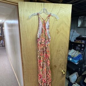 1. State Multicolor Paisley Halter Jumpsuit